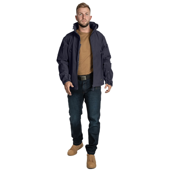 Куртка Helikon Gunfighter Softshell Shark Skin Windblocker - Navy Blue