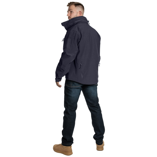 Куртка Helikon Gunfighter Softshell Shark Skin Windblocker - Navy Blue
