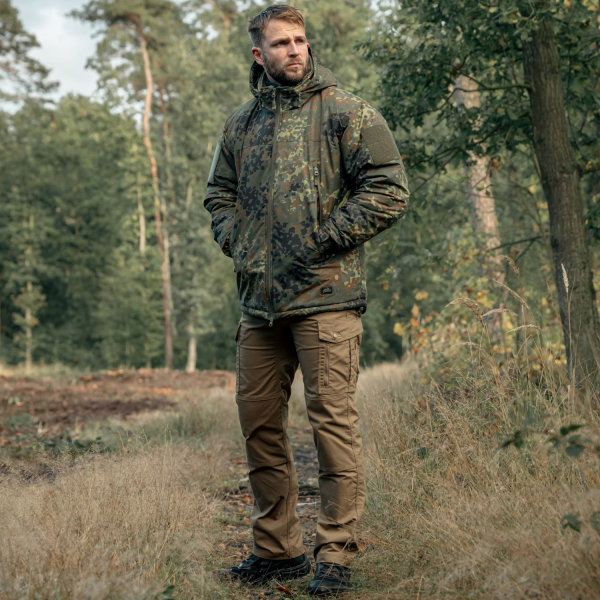 Куртка Helikon Level 7 Climashield Apex 100 г - Flecktarn