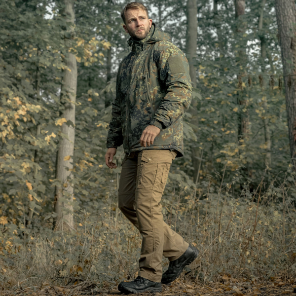 Куртка Helikon Level 7 Climashield Apex 100 г - Flecktarn