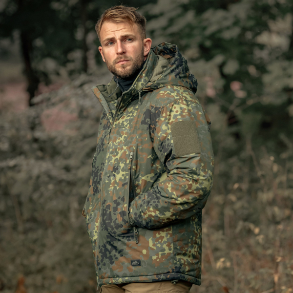 Куртка Helikon Level 7 Climashield Apex 100 г - Flecktarn