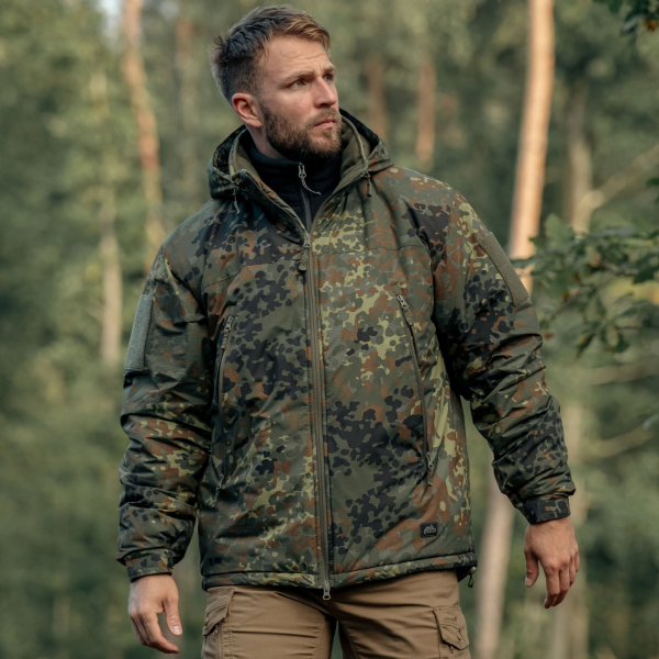 Куртка Helikon Level 7 Climashield Apex 100 г - Flecktarn