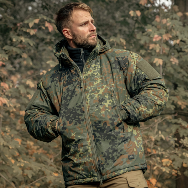 Куртка Helikon Level 7 Climashield Apex 100 г - Flecktarn