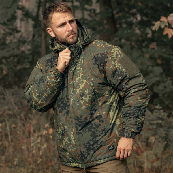 Куртка Helikon Level 7 Climashield Apex 100 г - Flecktarn