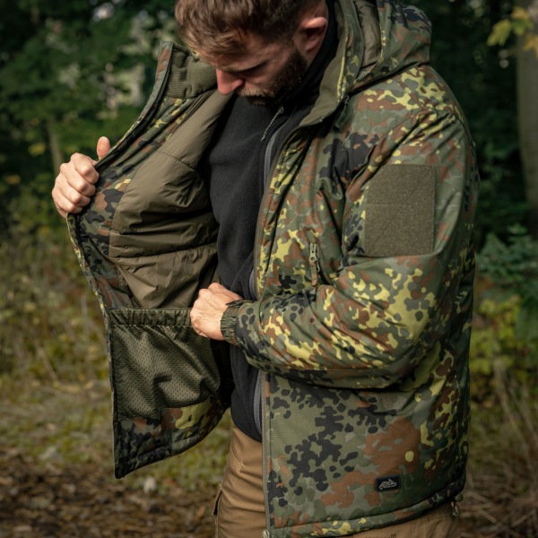 Куртка Helikon Level 7 Climashield Apex 100 г - Flecktarn