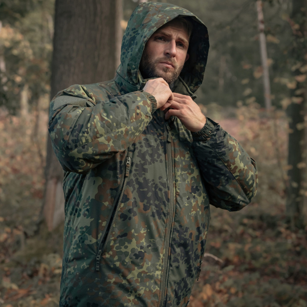 Куртка Helikon Level 7 Climashield Apex 100 г - Flecktarn