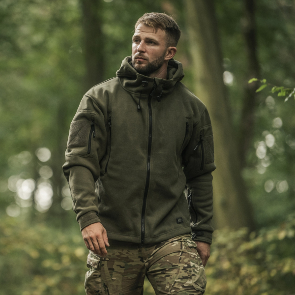 Флісова кофта Helikon Patriot - Olive Green