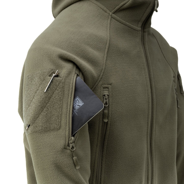 Флісова кофта Helikon Patriot Mk2 Hybrid Fleece - Olive Green