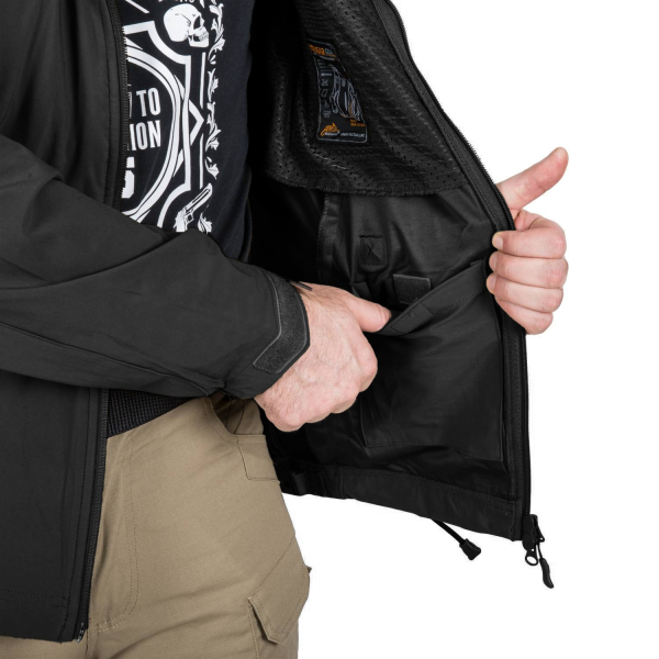 Куртка Helikon Cougar Softshell Windblocker QSA HID - Black