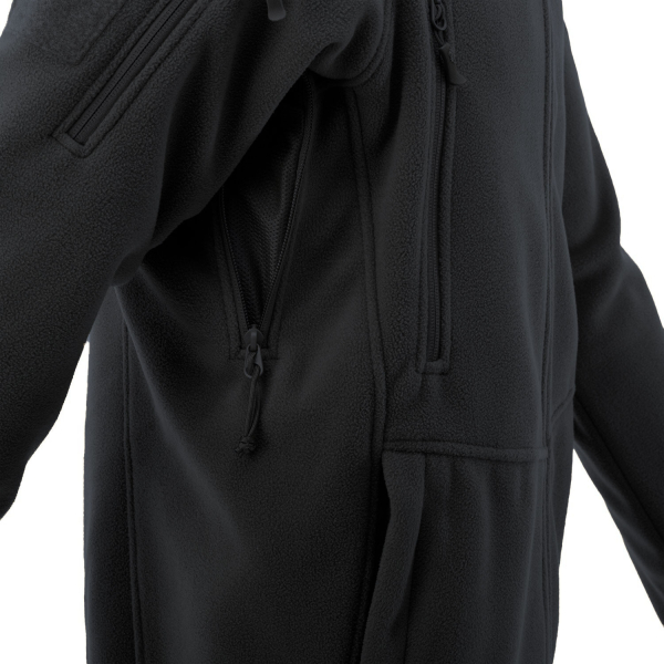 Флісова кофта Helikon Patriot Mk2 Hybrid Fleece - Black