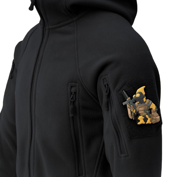 Флісова кофта Helikon Patriot Mk2 Hybrid Fleece - Black