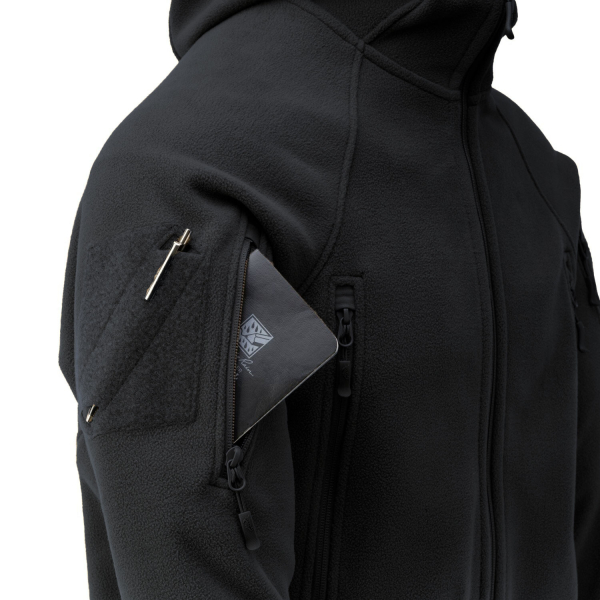 Флісова кофта Helikon Patriot Mk2 Hybrid Fleece - Black