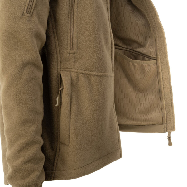 Флісова кофта Helikon Patriot Mk2 Hybrid Fleece - Coyote