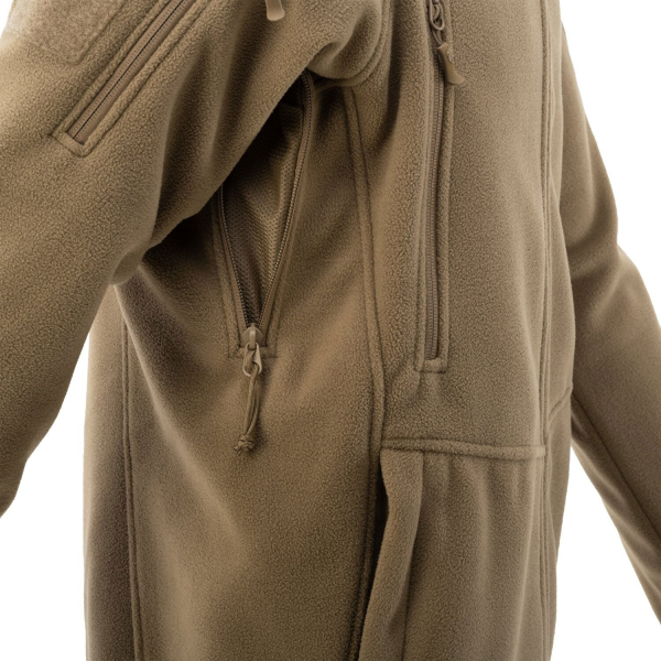 Флісова кофта Helikon Patriot Mk2 Hybrid Fleece - Coyote
