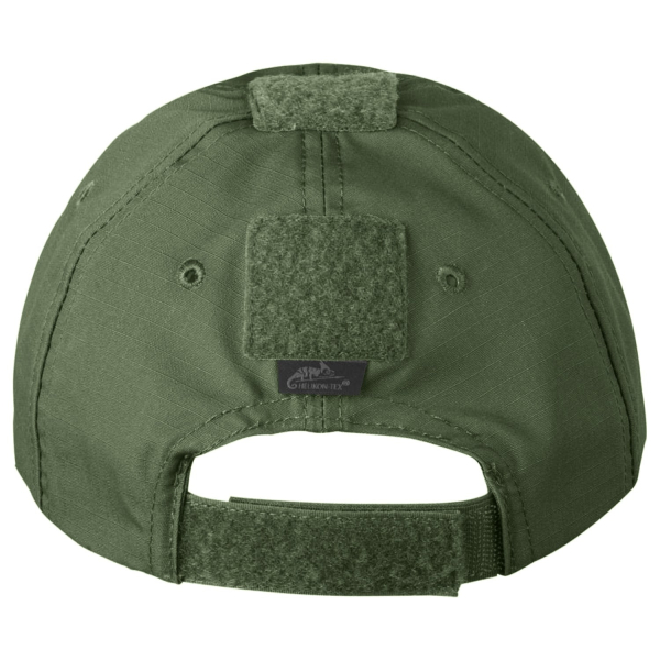 Бейсболка plus velcro Helikon PolyCotton Rip-Stop - Olive Green