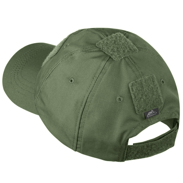 Бейсболка plus velcro Helikon PolyCotton Rip-Stop - Olive Green