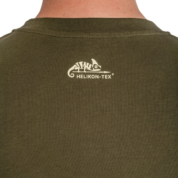 Футболка T-shirt Helikon Full Body Skeleton - Olive Green