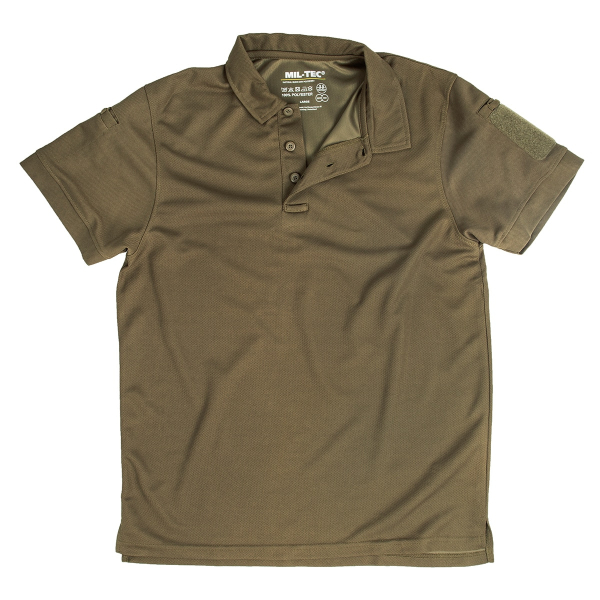 Сорочка поло Mil-Tec Tactical Quickdry - Olive