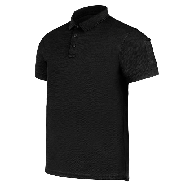 Футболка поло Mil-Tec Tactical Quickdry - Black