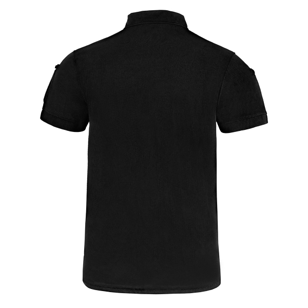 Футболка поло Mil-Tec Tactical Quickdry - Black