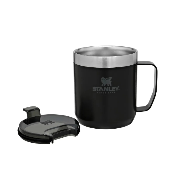 Термочашка Stanley Legendary Classic Camp Mug 350 мл - Чорний