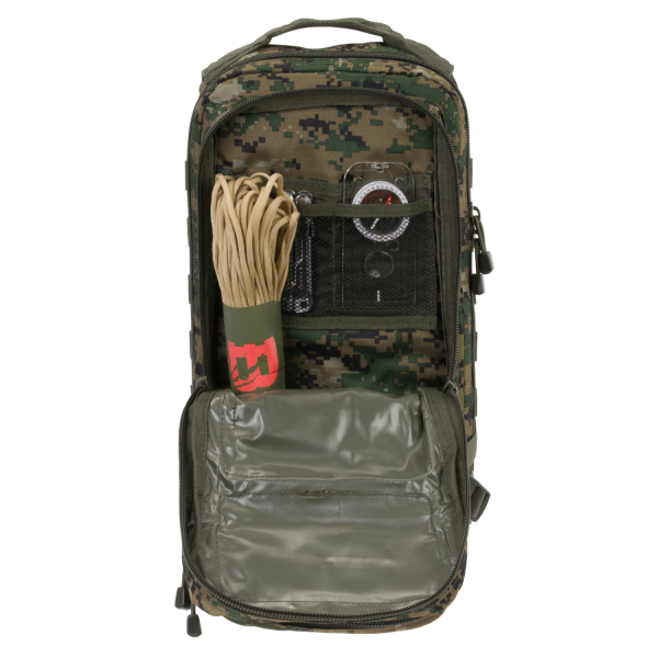 Рюкзак Mil-Tec Small Assault Pack 20 л - Digital Woodland