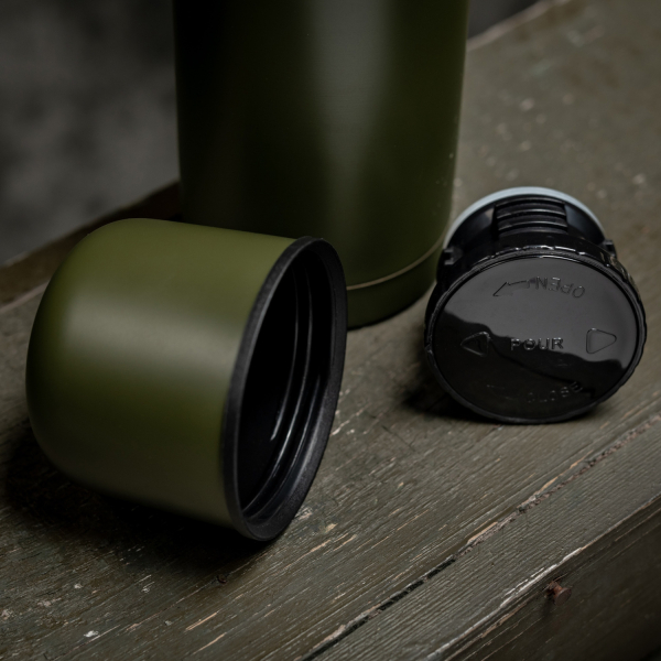 Термос Mil-Tec з нержавіючої сталі 1 л - Olive