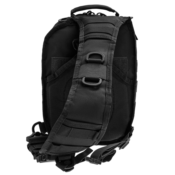 Рюкзак через плече Mil-Tec One Strap Assault 10 л - Black