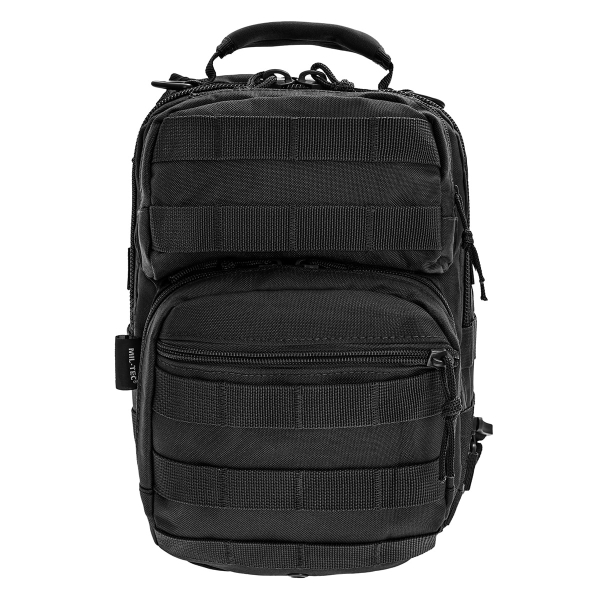 Рюкзак через плече Mil-Tec One Strap Assault 10 л - Black