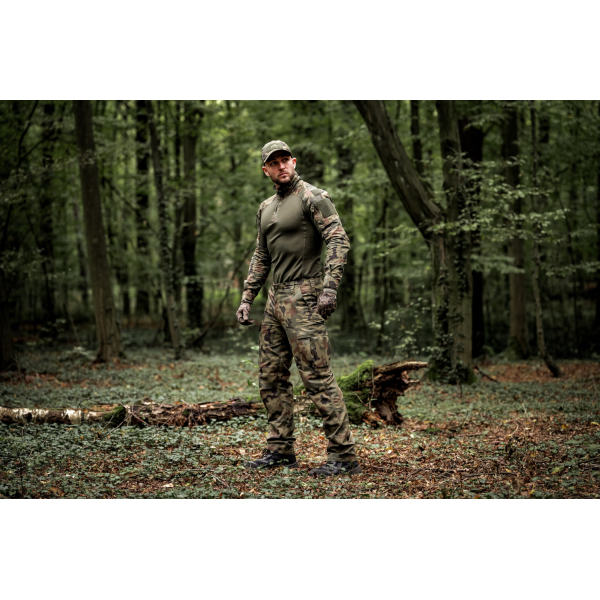 Бойова сорочка Helikon MCDU Combat Shirt NyCo Rip-Stop - PL Woodland
