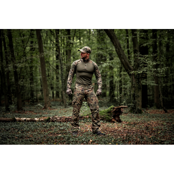 Бойова сорочка Helikon MCDU Combat Shirt NyCo Rip-Stop - PL Woodland