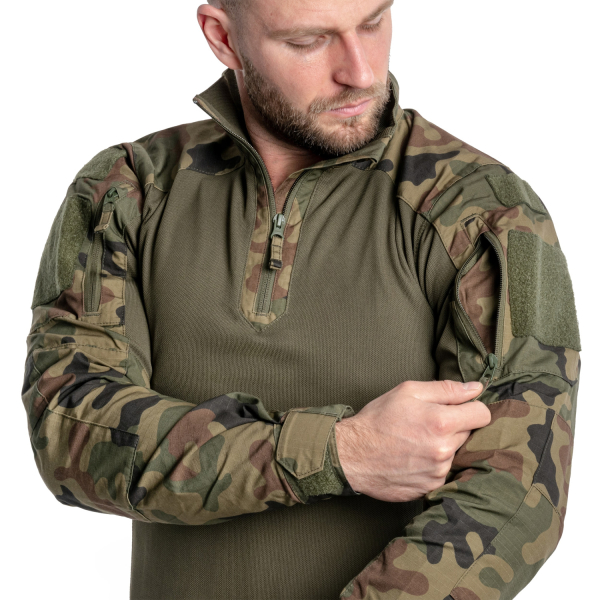 Бойова сорочка Helikon MCDU Combat Shirt NyCo Rip-Stop - PL Woodland