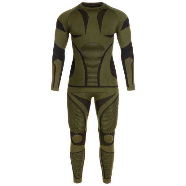 Термоактивна білизна Mil-Tec 4-Way Stretch Performance - Olive