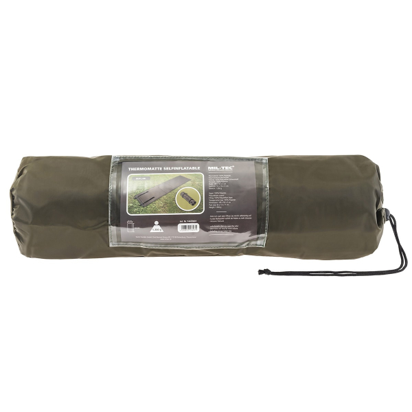Самонадувний килимок Mil-Tec Self Inflatable Mat - Olive