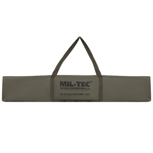 Розкладне польове ліжко Mil-Tec US Style Olive - 210 x 70 см