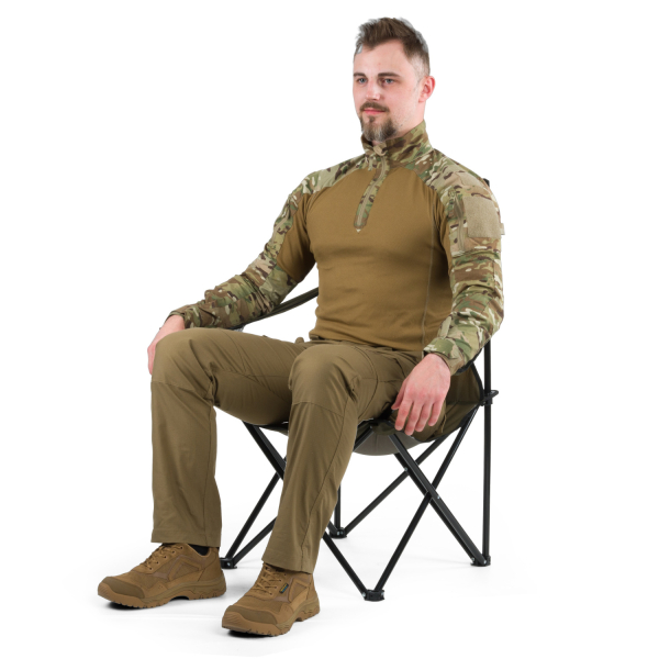 Складане туристичне крісло Mil-Tec Relax - Olive