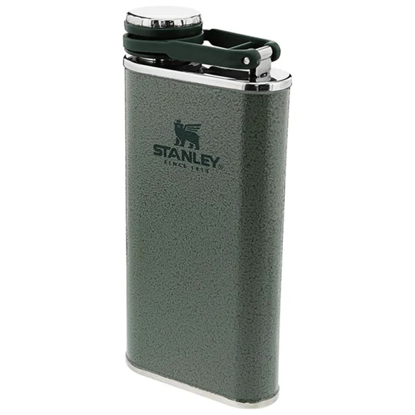 Кишенькова фляга Stanley Classic Easy Fill Wide Mouth Flask 230 мл - Hammertone Green