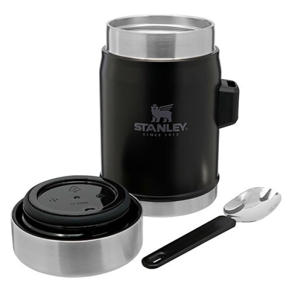Термос харчовий Stanley Classic Legendary Matte Black 0.4 л