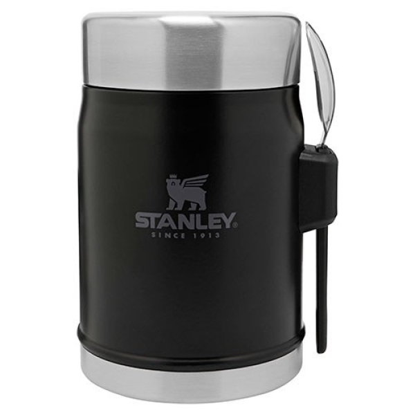 Термос харчовий Stanley Classic Legendary Matte Black 0.4 л