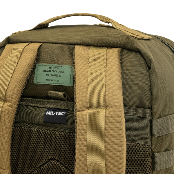 Рюкзак Mil-Tec Assault Pack Large 36 л  Ranger Green/Coyote