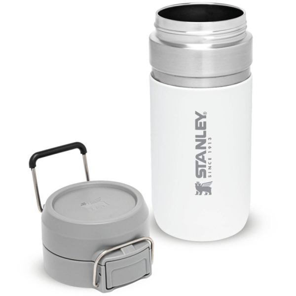 Термопляшка Stanley Go Flip 470 ml Білий