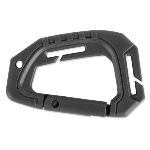 Гачок Mil-Tec Tactical Molle snap hook - зелений, чорний 2 шт.