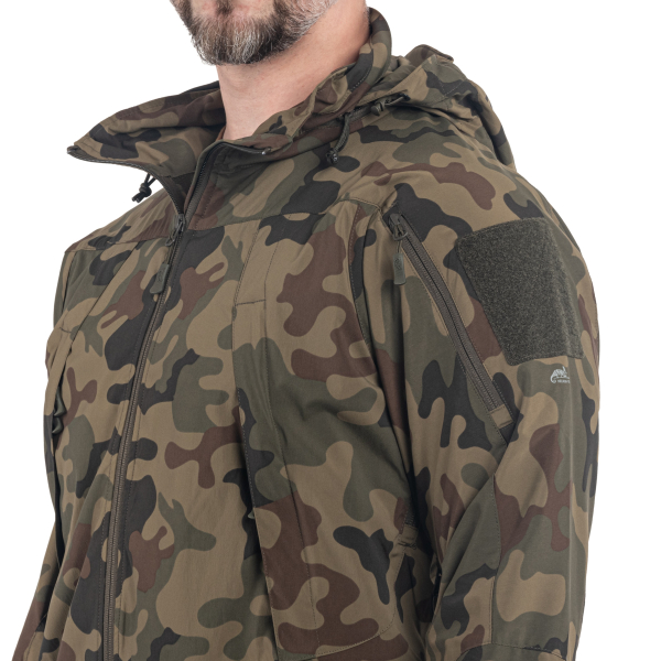 Куртка Helikon Trooper StormStretch Softshell MK2 - PL Woodland