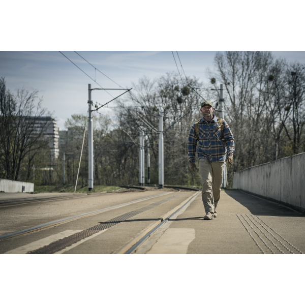 Сорочка Helikon Winter Warden Long Sleeve - Forest Blue Plaid