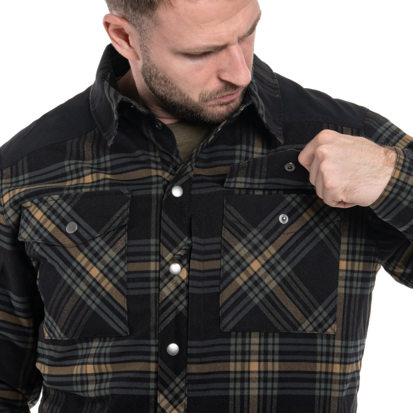 Сорочка Helikon Winter Warden Long Sleeve - Slate Moorland Plaid