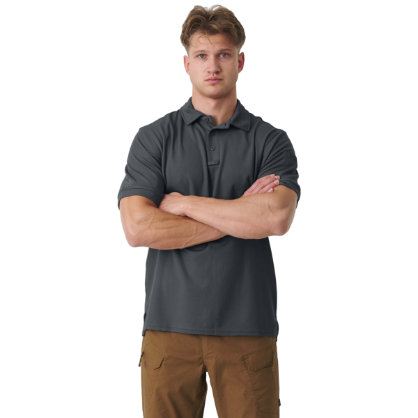 Термоактивна футболка Поло Helikon UTL TopCool Lite - Shadow Grey