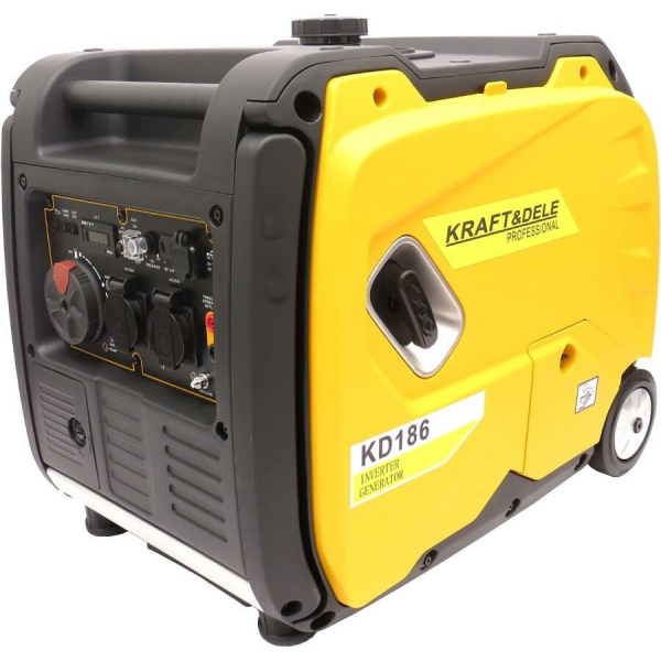 Генератор інверторний бензиновий KraftDele KD186, 4.2 kWT